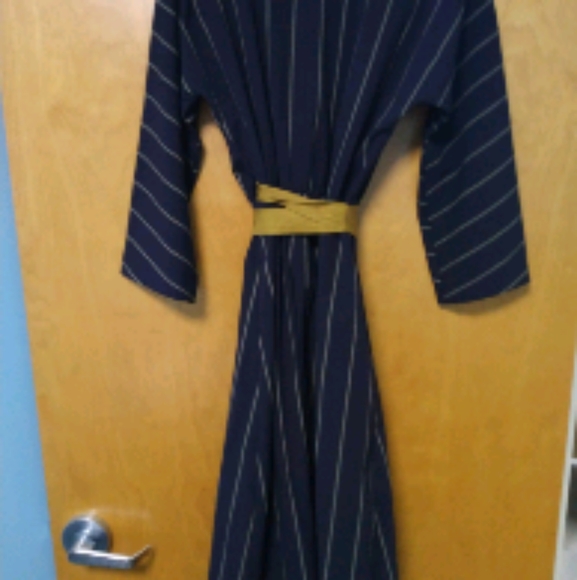 Rentrayage Pinstripe wraparound maxi dress - Picture 12 of 12